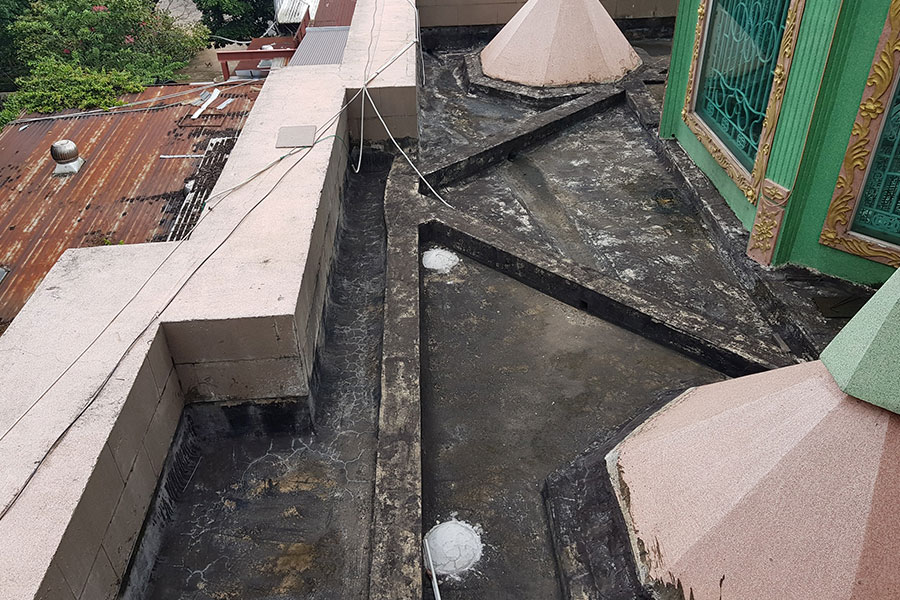 Xử lý chống thấm sân thượng do ngấm nước mưa triệt để 100%