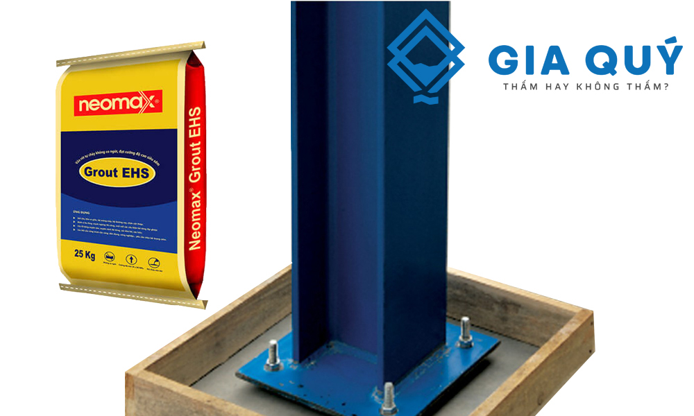 Ứng dụng của vữa rót chống thấm gốc xi măng