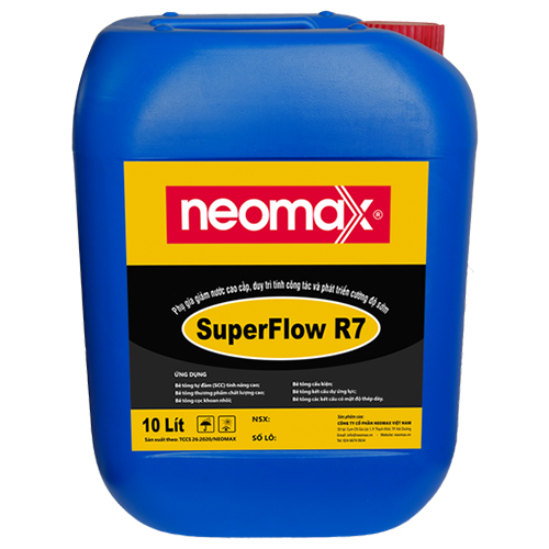 Phụ gia bê tông Superflow R7