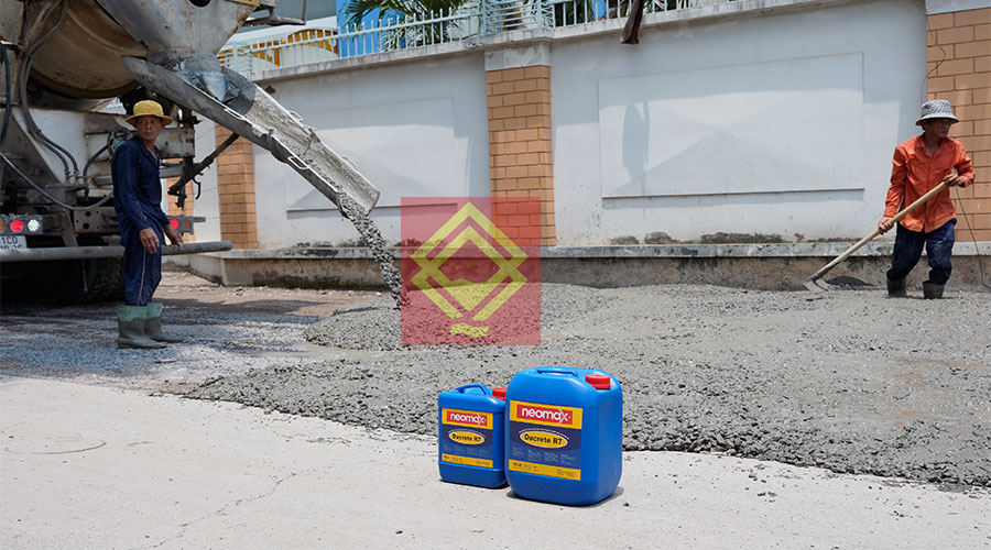 Ứng dụng của phụ gia Neomax Ducrete R7