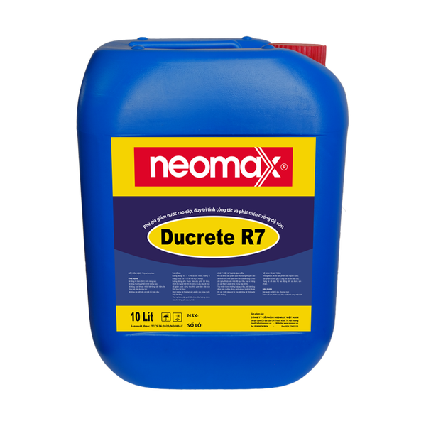 Phụ gia siêu dẻo cao cấp neomax ducrete R7 giá rẻ