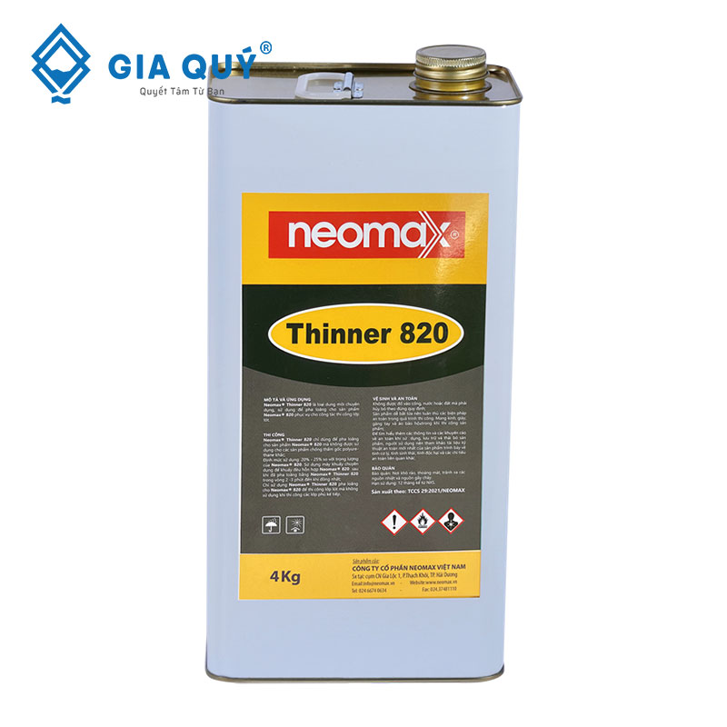dung môi pha sơn Neomax Thinner 820
