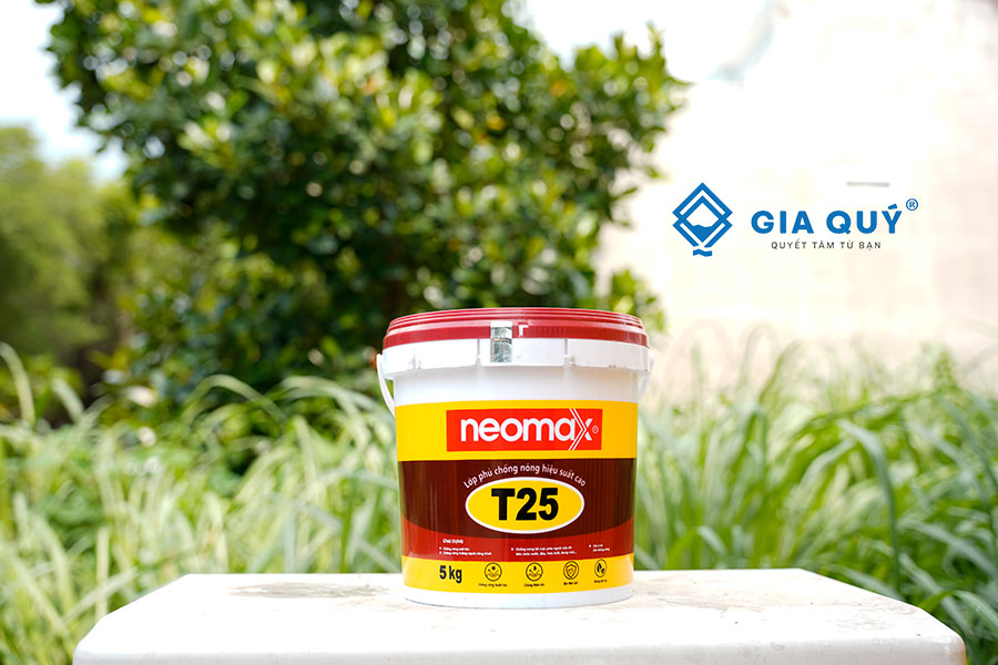 Sản phẩm sơn chống nóng cho mái tôn Neomax T25